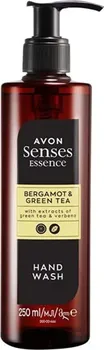 Mýdlo AVON Senses Essence mýdlo na ruce tekuté bergamot a zelený čaj 250 ml