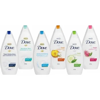 Sprchový gel DOVE dámský sprchový gel, různé druhy 250 ml 1ks