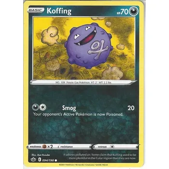 Sběratelská karetní hra Pokémon karta Koffing 094/198