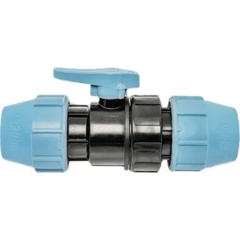 Ventil UNIDELTA kulový kohout pro připojení PE trubek 40 x 40