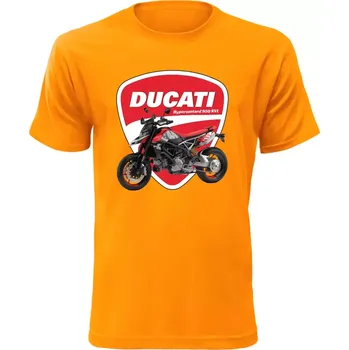Pánské tričko Ducati Hypermotard 950 RVE oranžové