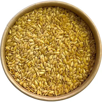 Sušená potravina Nutworld.cz Lněné semínko zlaté Množství: 500g