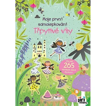 interaktivní kniha Jiri Models Moje první samolepkování Třpytivé víly