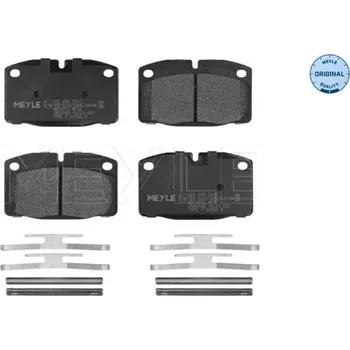 Brzdový systém Sada brzdových destiček, kotoučová brzda MEYLE 025 209 3915