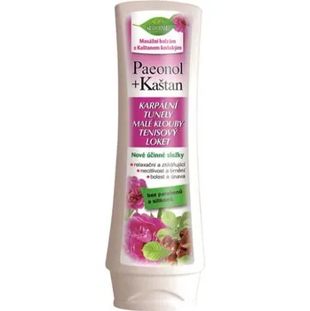 Masážní přípravek Bione Cosmetics Paeonol + kaštan masážní balzám 130 ml