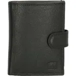 Černá praktická kožená peněženka s RFID "Page"