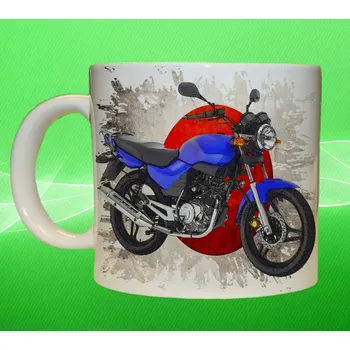 hrnek YAMAHA YBR 125 450ml (hrneček s motorkou)