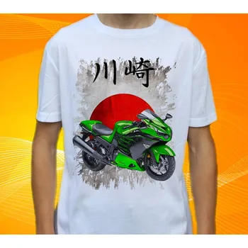 Pánské tričko tričko KAWASAKI Ninja ZX 14R 164 (tričko s motorkou )