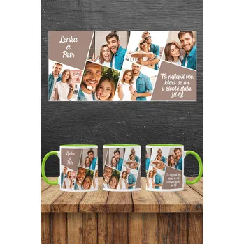 Hrnek Nejlepší věc v životě Barva: Zelená