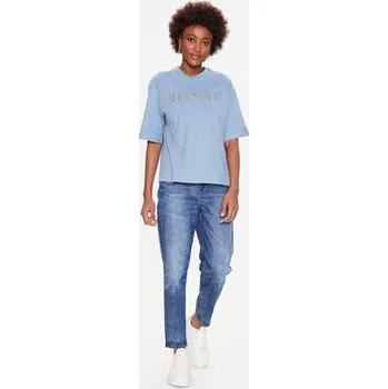 Mustang Jeansy Charlotte 1013597 Tmavomodrá Mom Fit 26_34