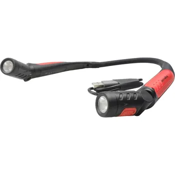 Pracovní světlo lampa montážní LED na krk, akumulátorová, 3,7 V / 700 mAh - 100-08111