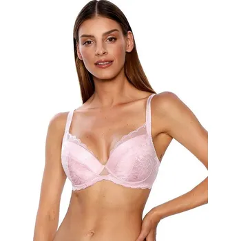 Podprsenka Dámská push-up podprsenka PU-768 Alice I Růžová - Kinga růžová 90B
