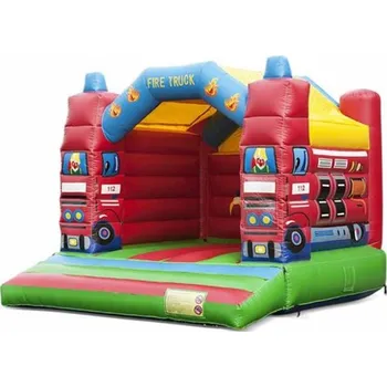 Skákací hrad Skákací hrad PROFI se střechou | skákací hrad hasiči | 5x4m | certifikováno