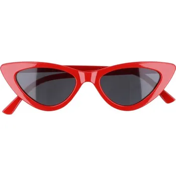 Sluneční brýle Červené dívčí kočičí brýle "Kids Triangle"