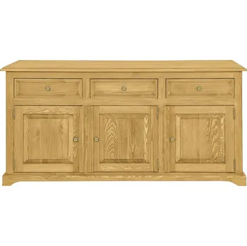 Ložnice Drewmax KD719 dřevěná komoda masiv borovice rustikal (KD719 komoda SIMPLE)