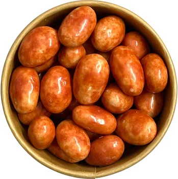 Nutworld.cz Mandle JAHODA v bílé čokoládě Množství: 100g