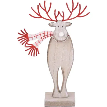 Vánoční dekorace Vánoční figurka soba se šálou Ego Dekor ID_1425723