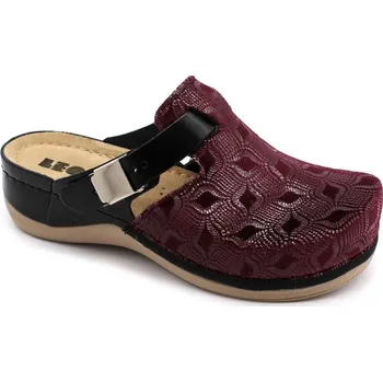 Dámská zdravotní obuv Leon 903 Dámská zdravotní obuv pro Hallux Valgus - Bordó - Melisa Velikost: 36