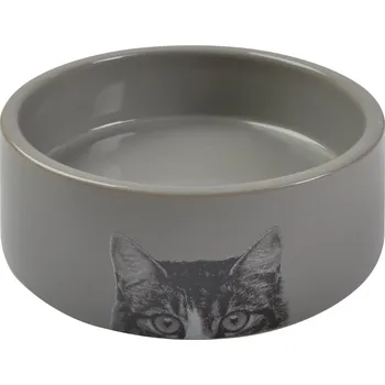 Miska pro psa Karlie Keramická miska pro kočky 250 ml - šedá