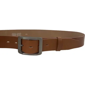 Opasek PENNY BELTS Kožený opasek 15948 hnědý - 85 cm