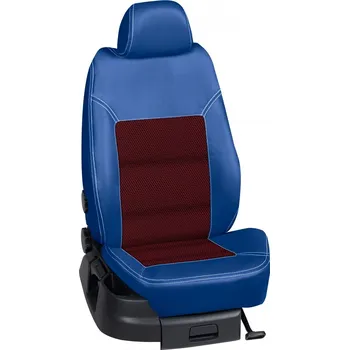 Potah sedadla Autopotahy Ford TOURNEO / od r.2015->, 5 dveří, TURNEO CONNECT, KOŽENKA > OR 0423 (OR 0423 / Modrý koženkový bok)