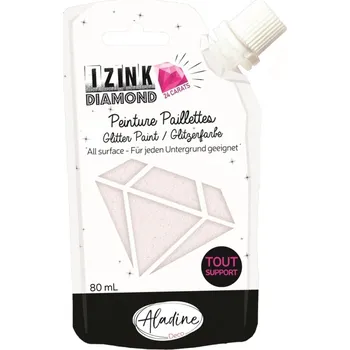 Speciální výtvarná barva Aladine Diamantová barva Aladine Izink Diamond 24 Carats, 80 ml - perleťová