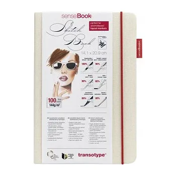 Transotype Sensebook skicák bílé plátno (Transotype Sensebook skicák bílé plátno)