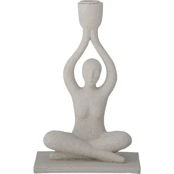 Svícen Polyresinový svícen Lucie - Bloomingville ID_1501112