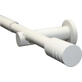 Bytový textil Kovová roztažitelná garnýž 190 - 340 cm Elba - Gardinia ID_1510994