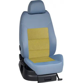 Potah sedadla Autopotahy Škoda YETI / od r.2016->, 5 dveří, Comfort, KOMFORT > OR 0418 (OR 0418 / Světle modrý bok)