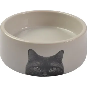 Miska pro psa Karlie Keramická miska pro kočky 250 ml - krémová