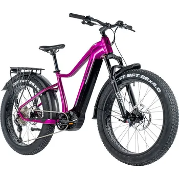 Elektrokolo Leader Fox E-BIKE 26" BRASA,FAT BIKE,20"-3, VIOLET SHINY (PANASONIC) (K24/8/3/1/26/3/20) K24/8/3/1/26/3/20