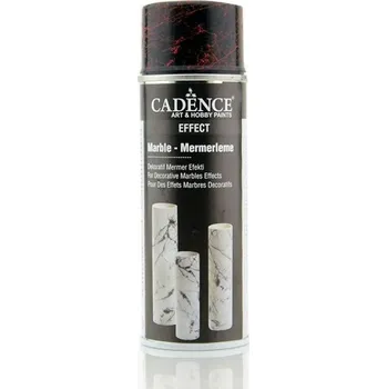 Výtvarná barva Cadence Mramorovací barva ve spreji Cadence Marble Spray, 200 ml - red, červená