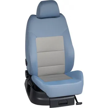 Potah sedadla Autopotahy Volkswagen NEW BEATLE / od r. 2017->, 2 Mista, KOMFORT > OR 0411 (OR 0411 / Světle modrý bok)