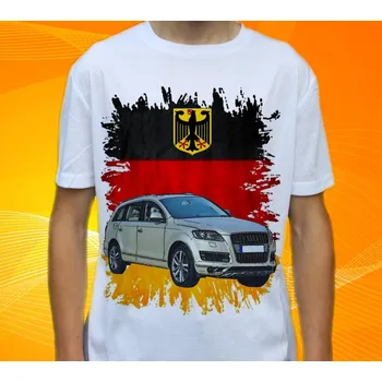 Pánské tričko tričko Audi Q7 128 (tričko s autem , auto moto , veterán , sportovní , závodní a retro auta)