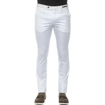 Pánské kalhoty NT84 CODT01Z00CLA PT Torino Barva: Bílá, Velikost: 54