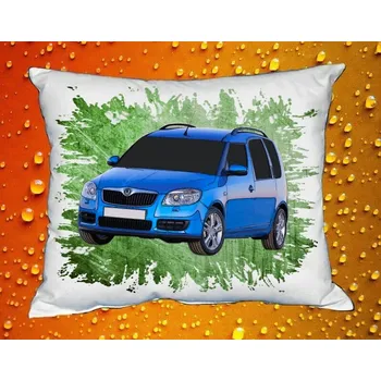 Povlak na dekorativní polštářek Polštář s Českým autem 113 (auta České výroby)