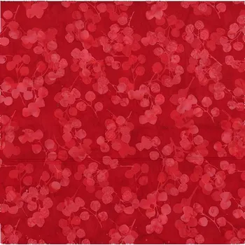Hoffman 3376-400 bali batika červená bavlněná látka