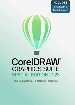 Grafický software Corel CorelDRAW Graphics Suite Special Edition 2023 CZ/PL digitální verze
