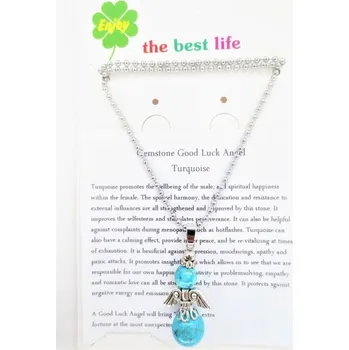 Náhrdelník Náhrdelník Anděl tyrkys