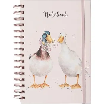 Blok Wrendale Designs Kroužkový blok Wrendale Designs "Not a Daisy Goes By", A5, 90 l., linkovaný - Kachny