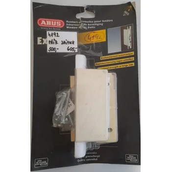 Okenní klika ABUS FAS 94 B hnědá - pojistka proti vysazení | Okna Okenní zámky