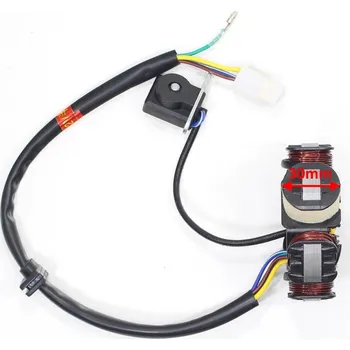 malá motorka Stator zapalování pro pitbike 6 cívek 5 kabelů