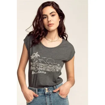 Dámské tričko BILLABONG triko - Secret Island J Tees 0328 Off Black (0328) velikost: S/8