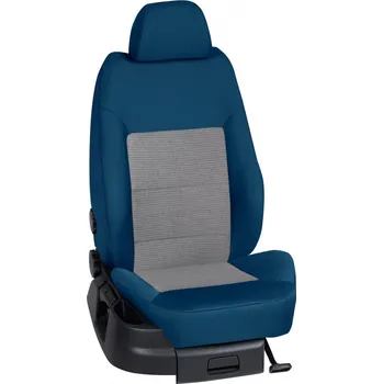 Potah sedadla Autopotahy Fiat DUCATO / od r.2017->, 7 Míst (VALNÍK), STANDARD > OR 0119 (OR 0119 / Modrý bok)