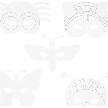 Karnevalová maska Creative Masky pro děti HMYZÍ KAMARÁDI 16 ks v balení