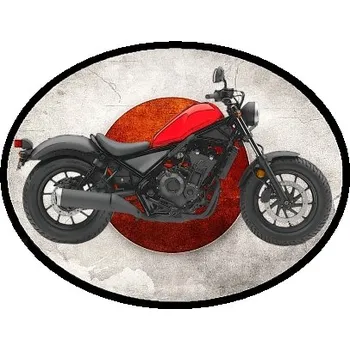 Nášivka nášivka HONDA REBEL 500 Obdélník (nášivky motorky)