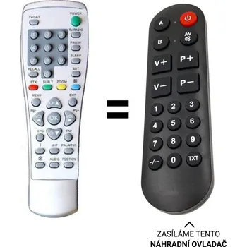 Echosmart DSB660 , DSB690, DSB770, DSB790, DSB791 náhradní dálkový ovladač pro seniory.