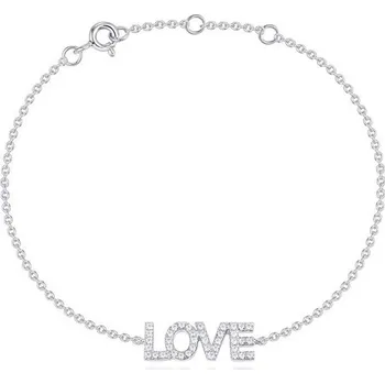 Náramek Náramek SILVERINO se zirkony 8454