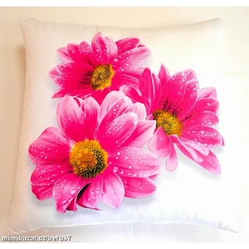 Povlak na dekorativní polštářek Povlak - povlaky Gerbera